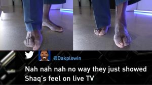 Shaq Feet