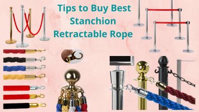 Stanchion Retractable Rope