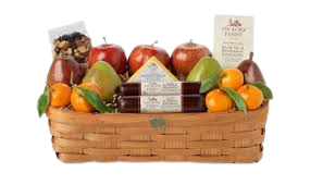 Hickory Farms Picnic Basket