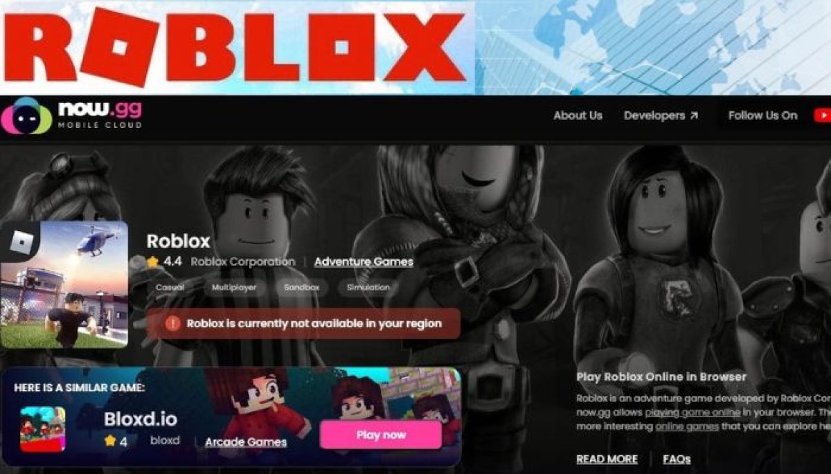 Roblox on now.gg.roblox: Play & Boost Your Gaming Skills