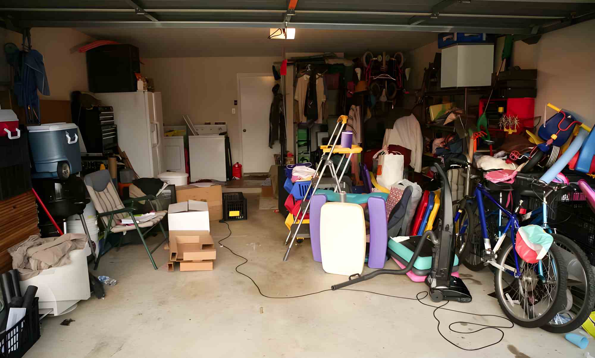 dirty garage