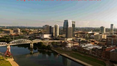 gay street and cumberland river