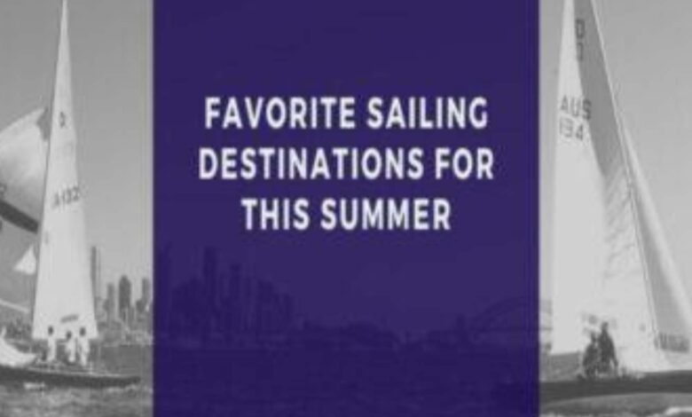 Sailing Destinations